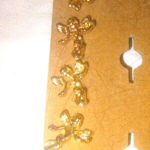 VTG GUARDIAN ANGEL PINS, GOLDTONE METAL PINS, 3D PINS $EACH